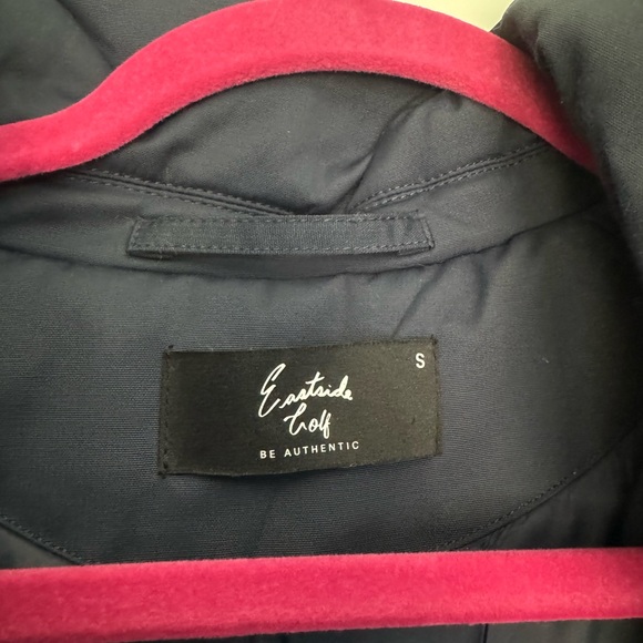 Mens Eastside Golf Midnight Navy Coaches Jacket Size Small - Picture 4 of 4